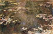 Claude Monet The Water-Lily Pond painting